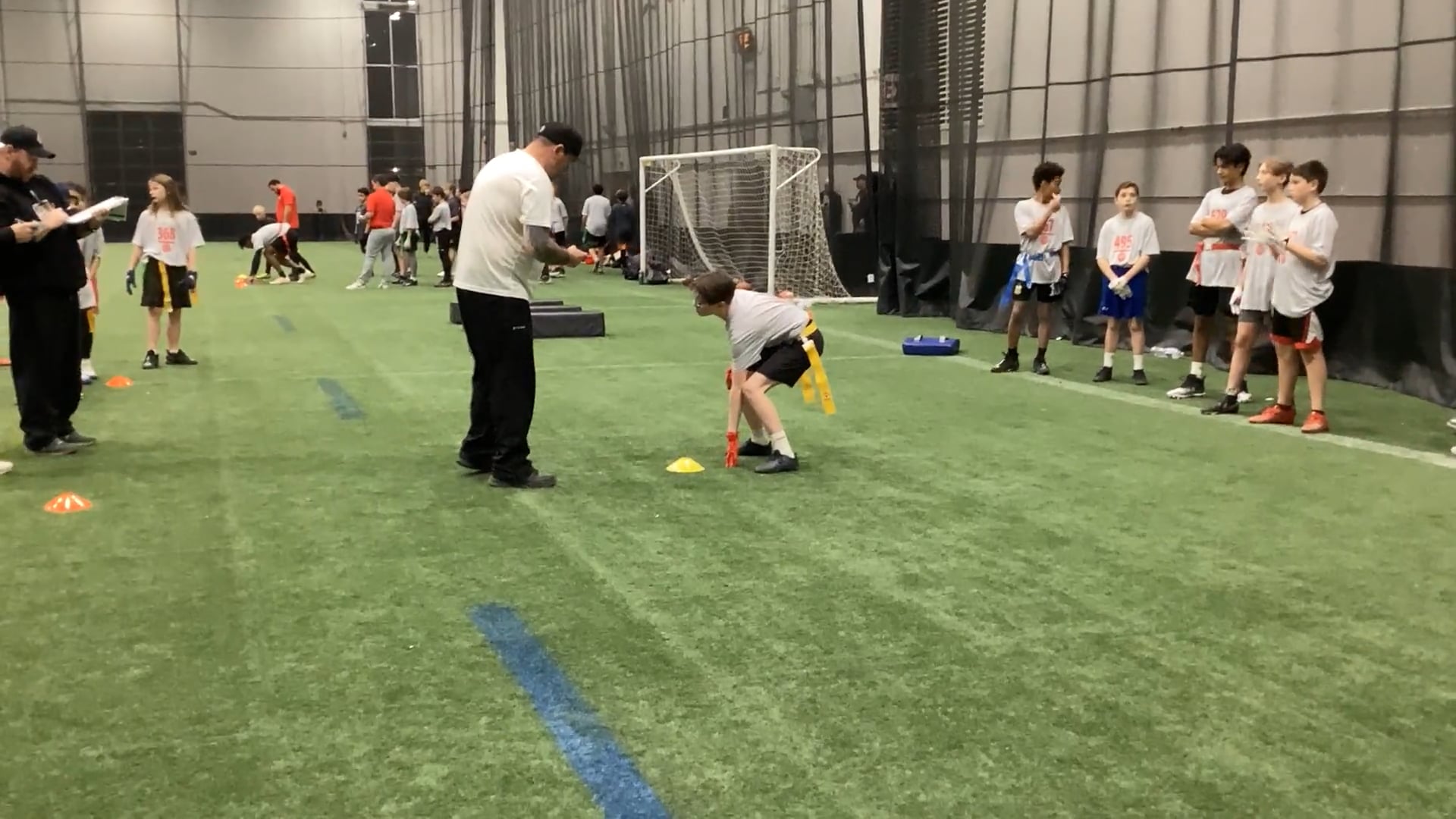 Watch PurpleShift athlete's 5-10-5 Agility: 5.66 seconds