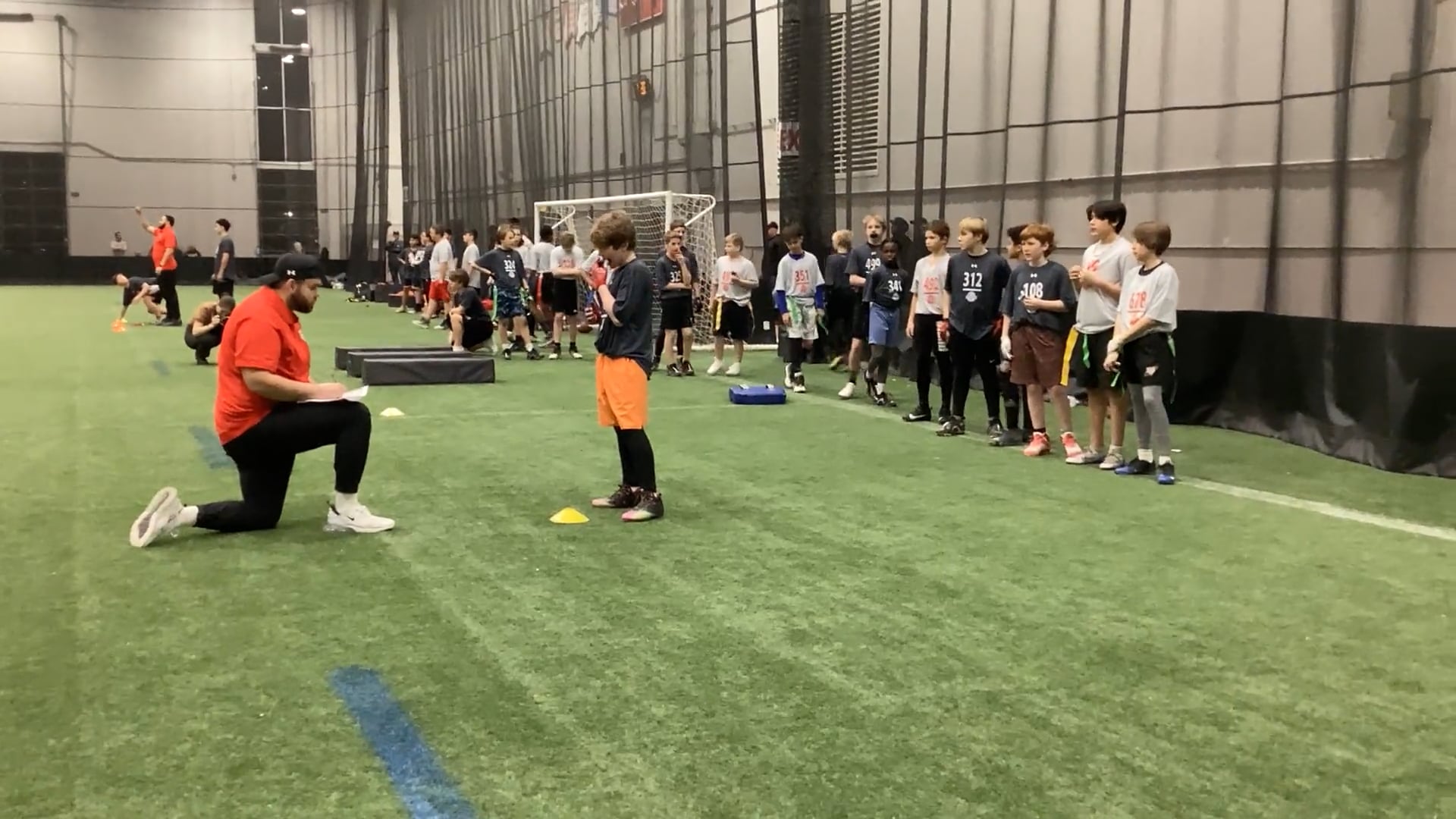 Watch elijah wilkins's 5-10-5 Agility: 6.29 seconds