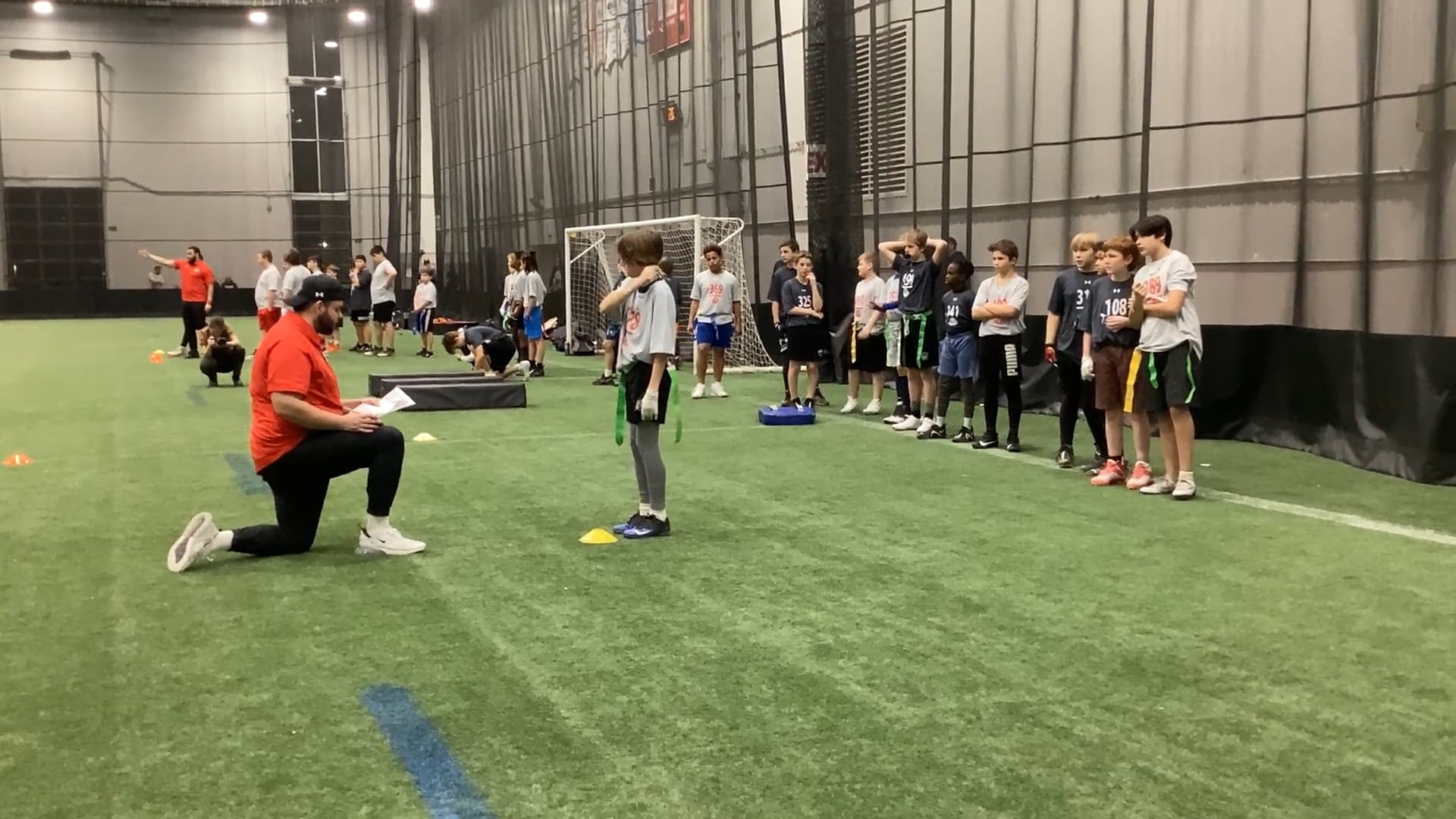 Watch PurpleShift athlete's 5-10-5 Agility: 6.01 seconds