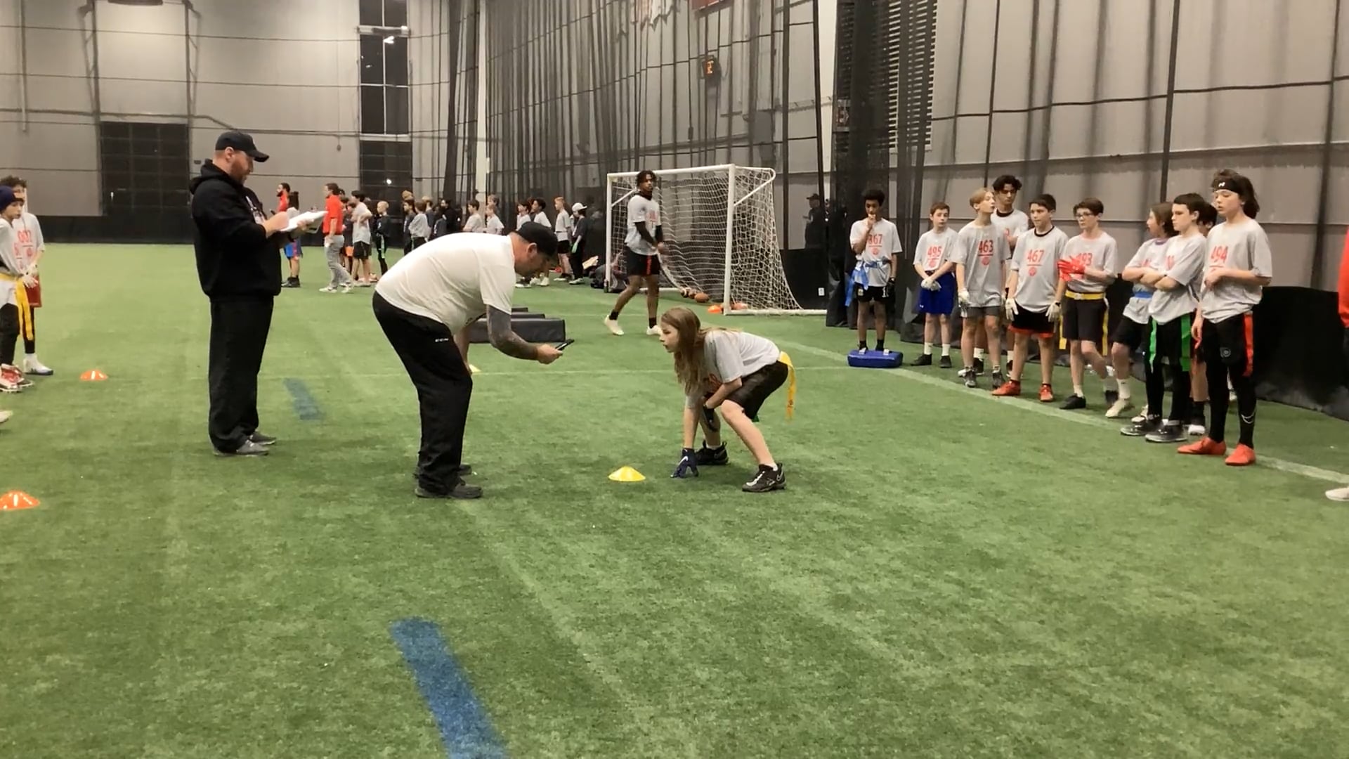 Watch maxime desbiens's 5-10-5 Agility: 5.59 seconds