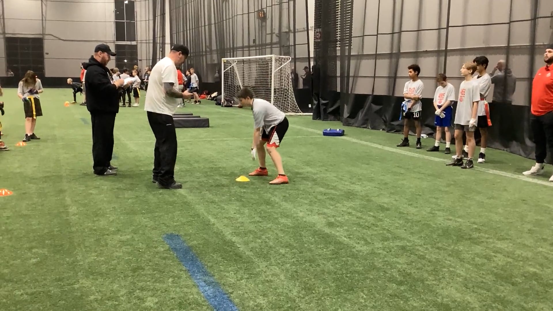 Watch PurpleShift athlete's 5-10-5 Agility: 5.34 seconds