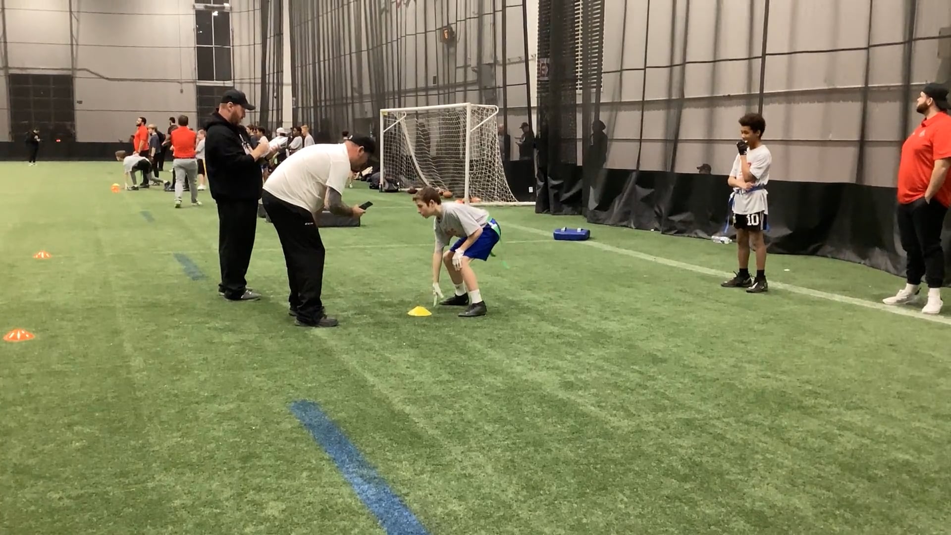 Watch PurpleShift athlete's 5-10-5 Agility: 5.77 seconds