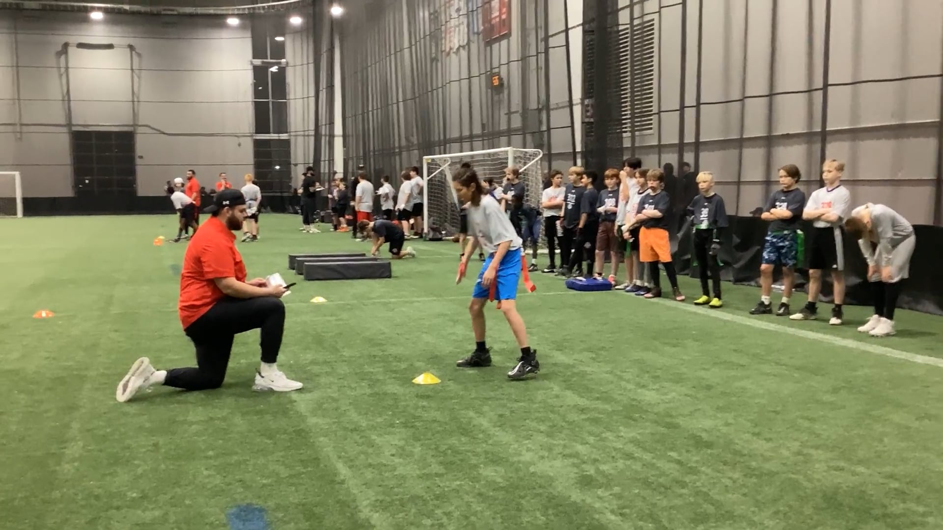 Watch PurpleShift athlete's 5-10-5 Agility: 5.91 seconds