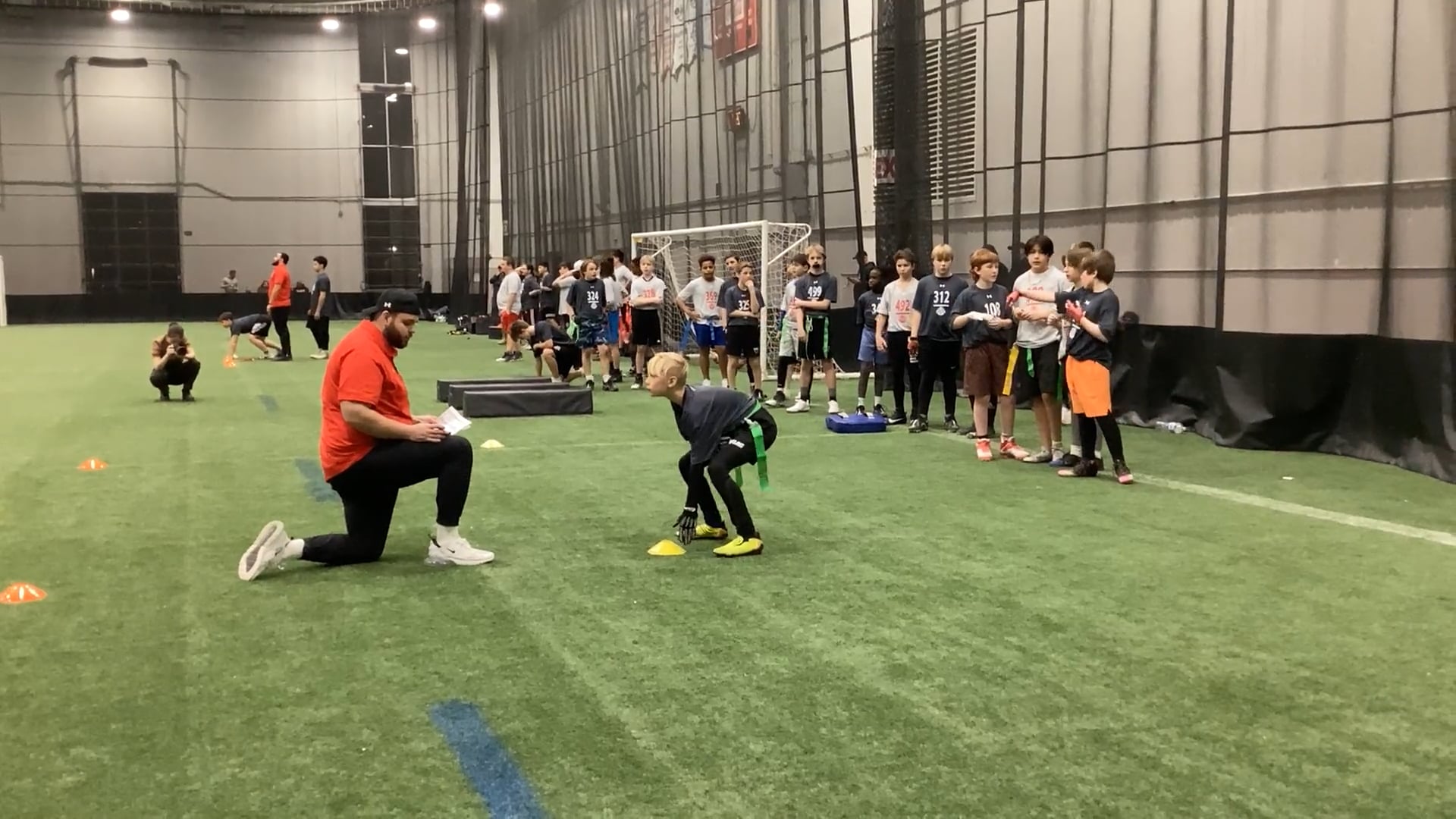 Watch PurpleShift athlete's 5-10-5 Agility: 5.54 seconds