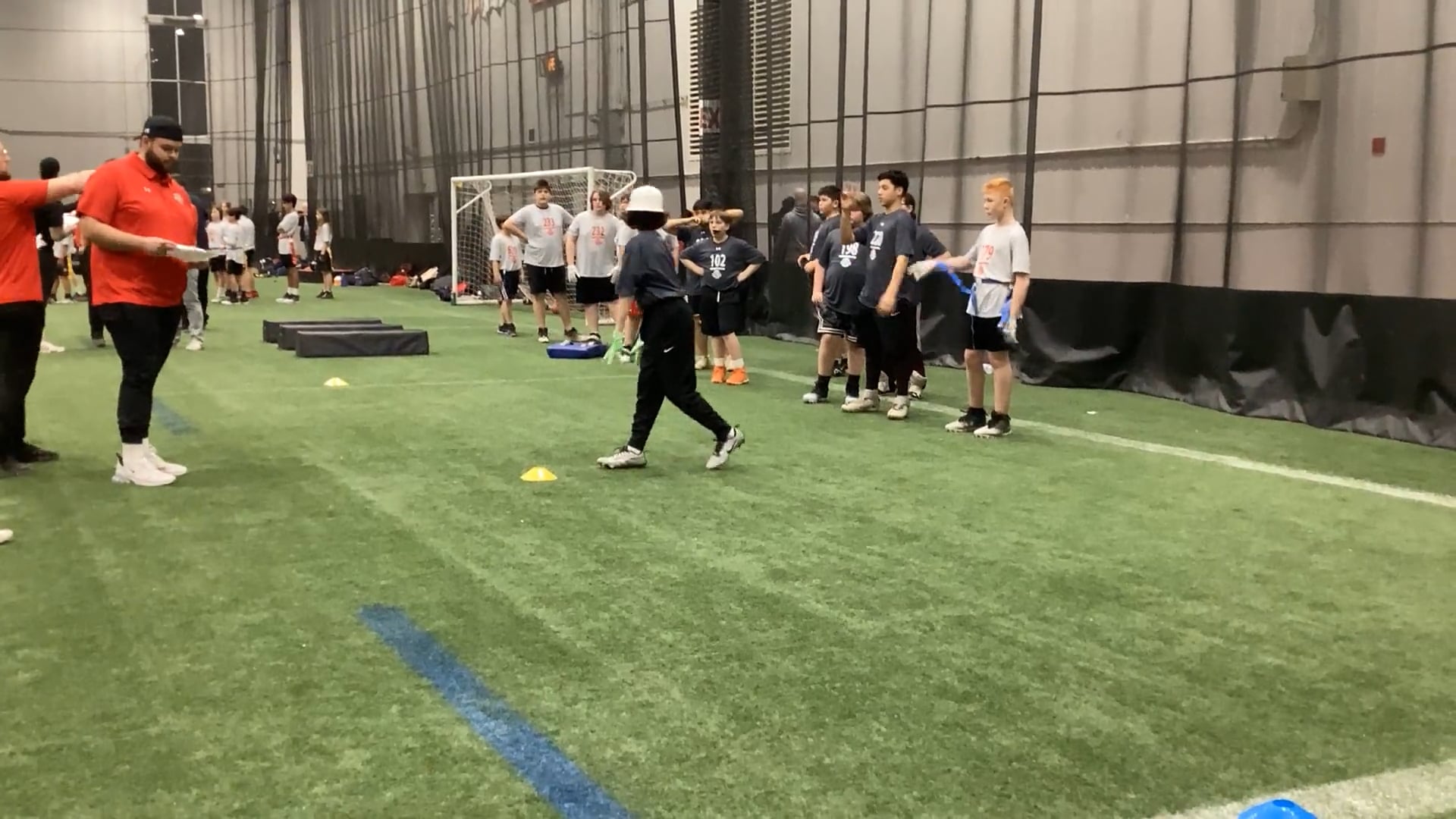 Watch PurpleShift athlete's 5-10-5 Agility: 5.81 seconds