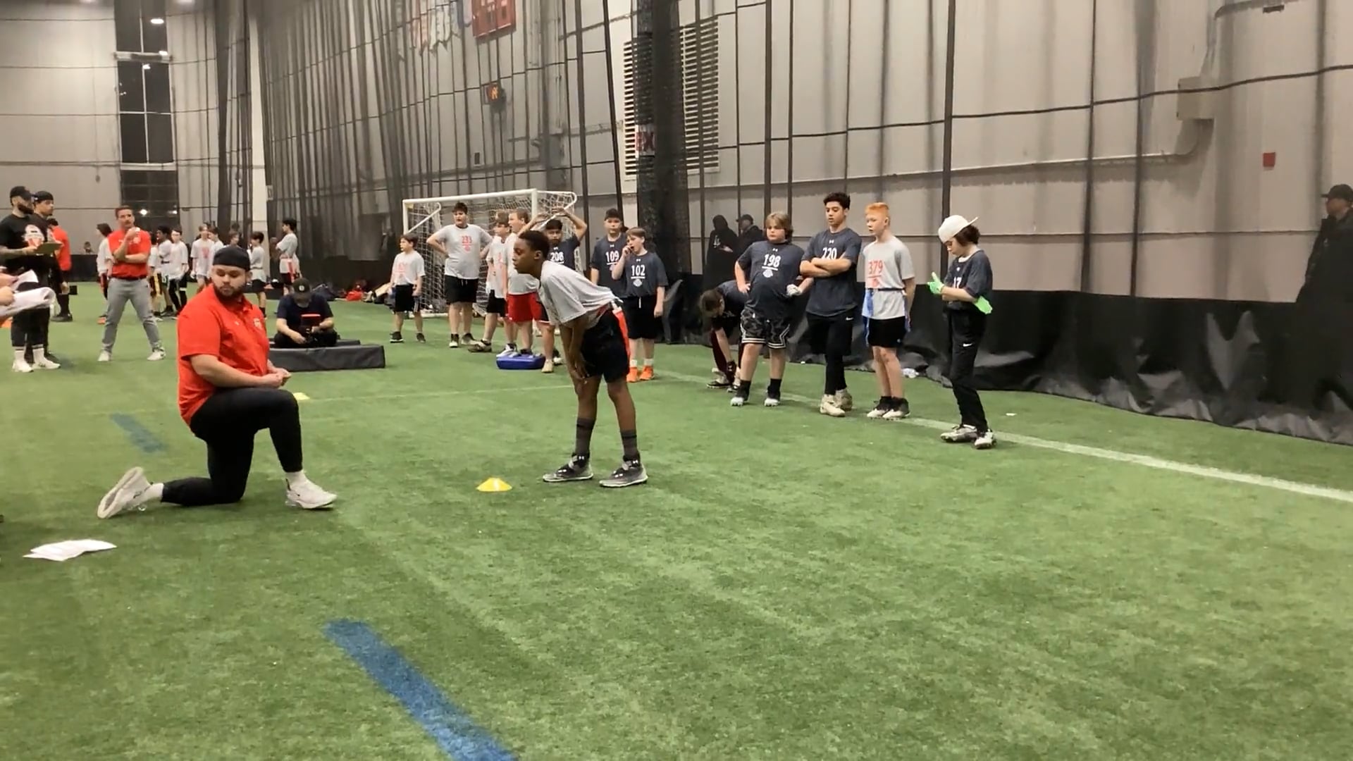 Watch PurpleShift athlete's 5-10-5 Agility: 6.16 seconds