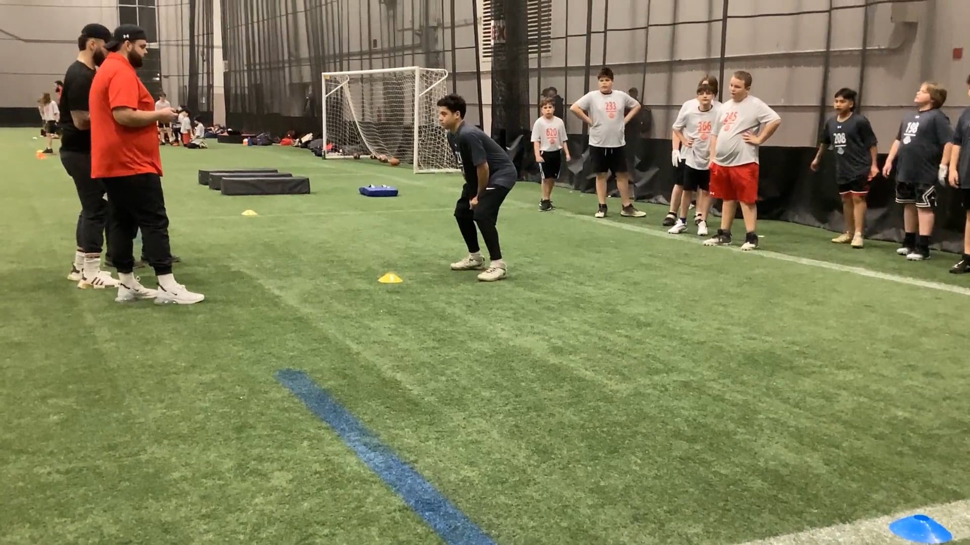 Watch PurpleShift athlete's 5-10-5 Agility: 5.59 seconds