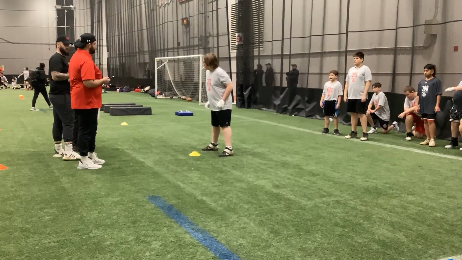 Watch isaac landon's 5-10-5 Agility: 6.16 seconds