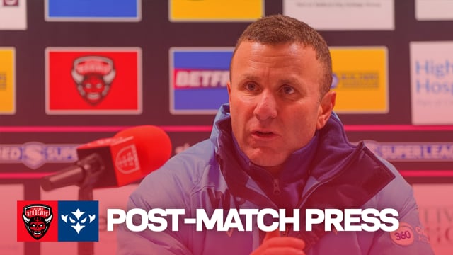 POST-MATCH PRESS: Willie Peters on the Round 3 defeat at Salford