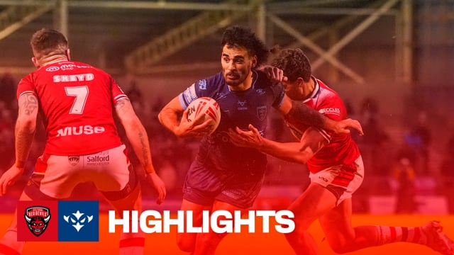 HIGHLIGHTS: Salford Red Devils vs Hull KR - Robins and Red Devils battle it out in Round 3