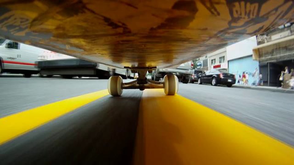 skate à travers nyc avec une gopro - (version courte)