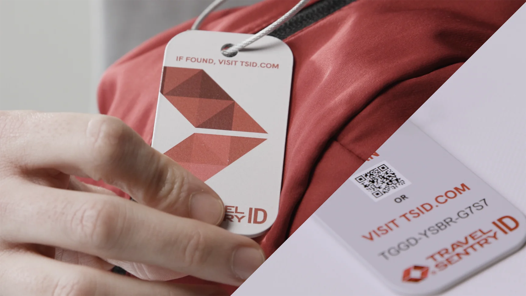 Travel Sentry】TSID 荷物タグ | LEGEND WALKER STORE