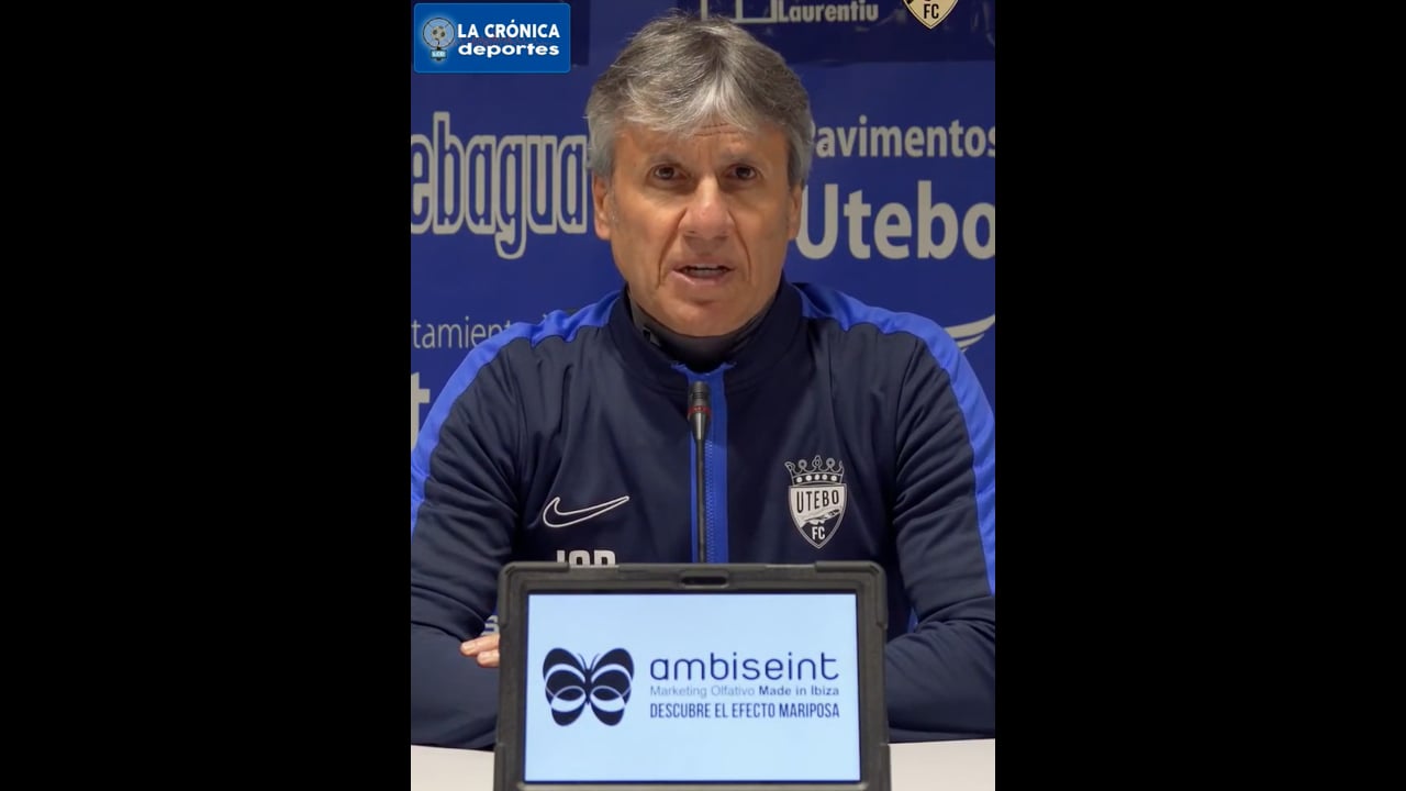 JUAN CARLOS BELTRÁN (Entrenador Utebo) CF Utebo 2-0 Valle de Egüés / Jor. 25 - Segunda Rfef