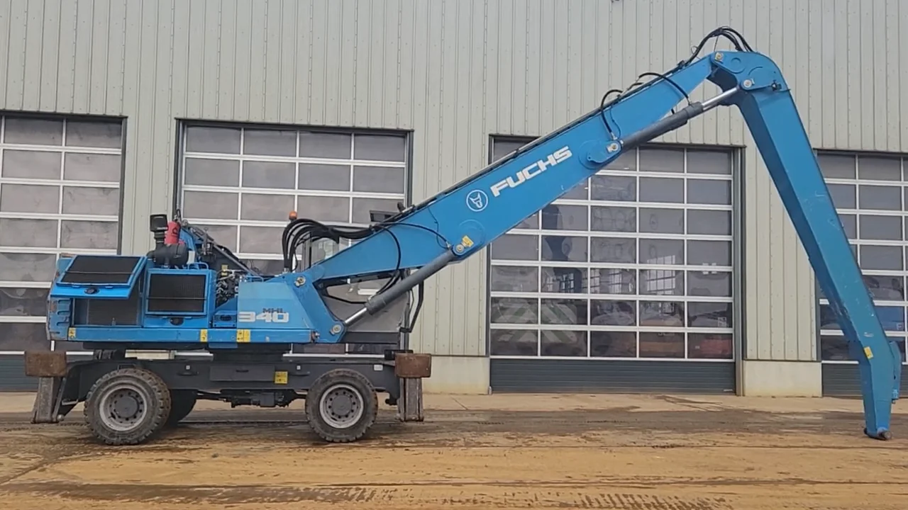 Fuchs MHL340 Wheeled Material Handler - Leeds March 2024 on Vimeo