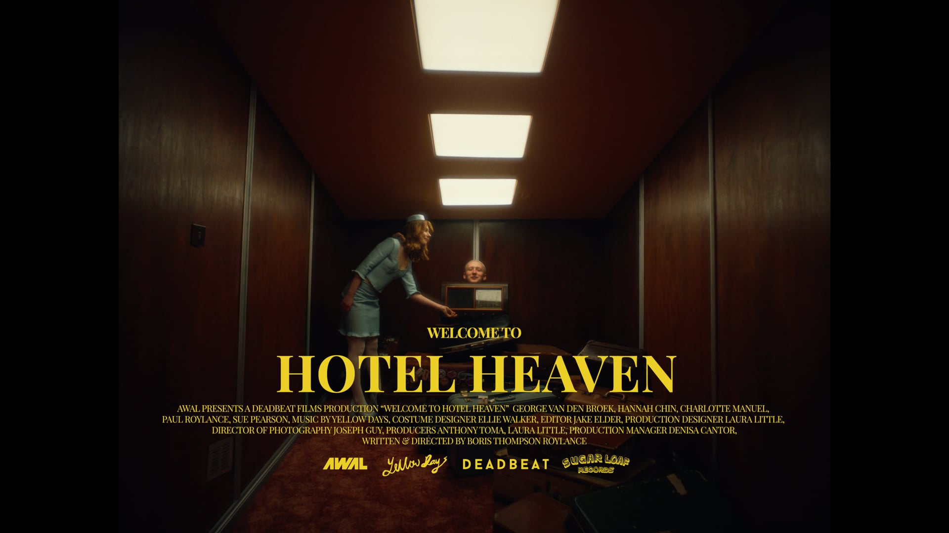 Yellow Days - Welcome to Hotel Heaven (Official Music Video)