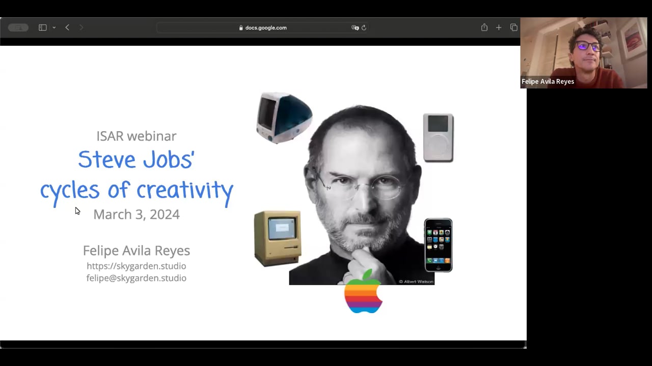 Steve Jobs 's Cycles of Creativity - Felipe Avila Reyes 2024-03-03 19:59:59