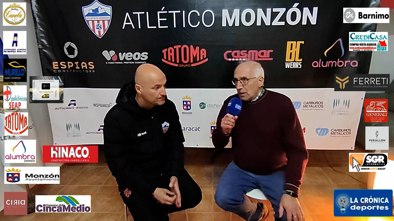 ISMAEL  MARIANI (Entrenador Monzón) At Monzón 1-0 Fuentes / J 23 / 3ª División
