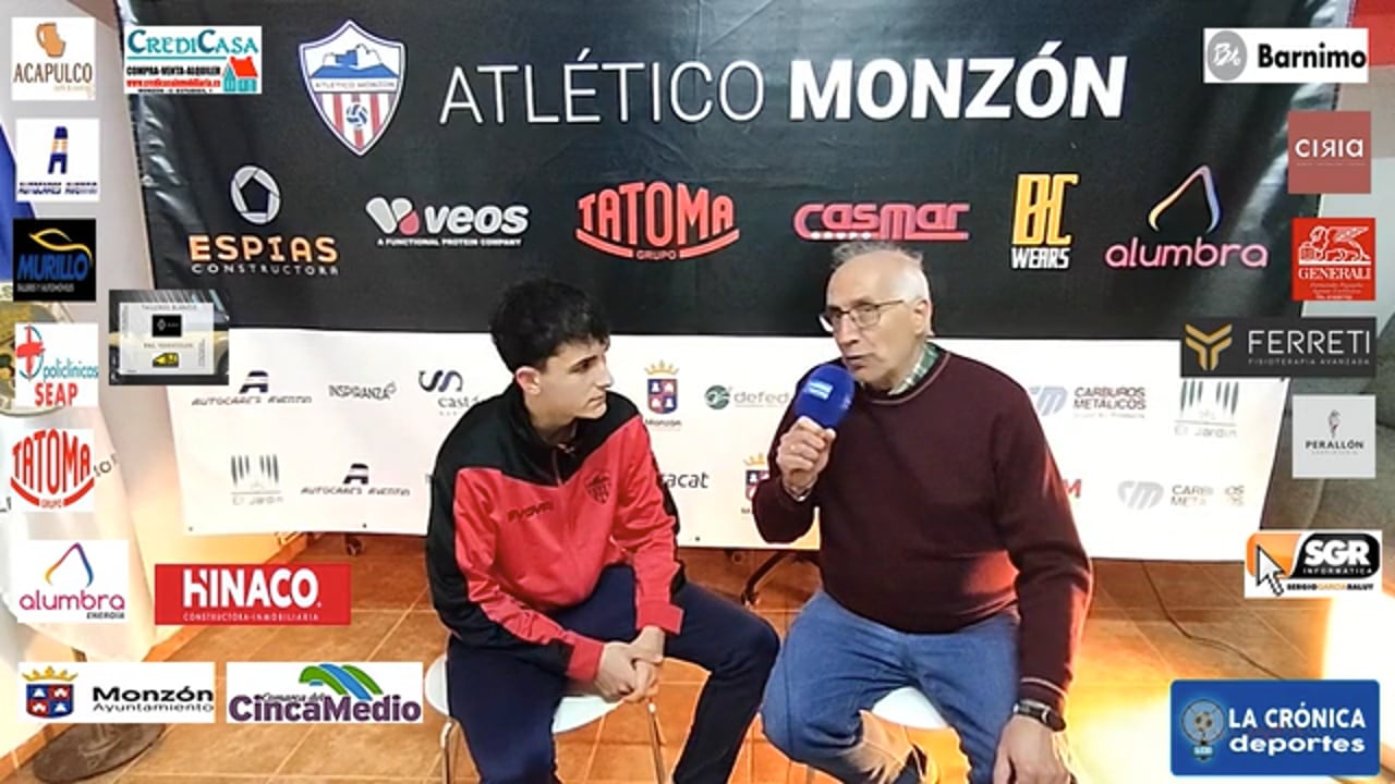 RAÚL  FLORIA (Jugador Monzón) At Monzón Alumbra 1-0 Fuentes / J 23 / 3ª División