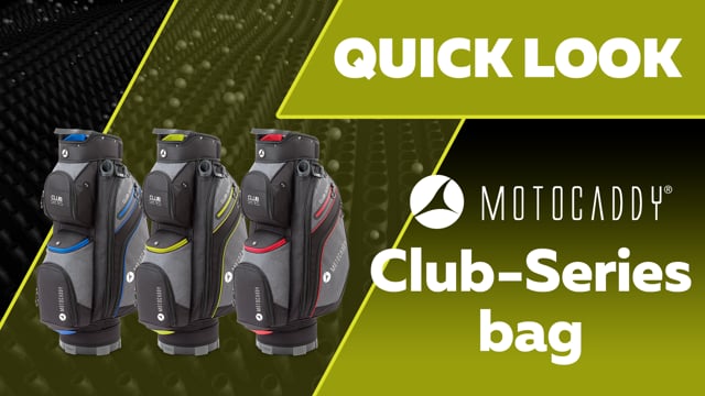 Quick Look | Motocaddy Club-Series Golf Bags