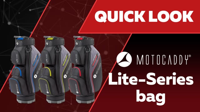 Quick Look | Motocaddy Lite-Series Golf Bags