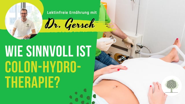 Ist Colon-Hydro-Therapie sinnvoll? 