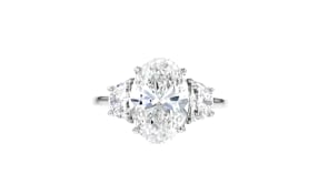 3.60 ct. t.w. Lab-Grown Diamond Ring in 14kt White Gold