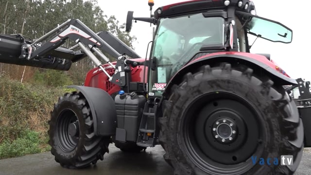 “Es un tractor de poco consumo y muy bien equipado, con transmisión continua, GPS y gestión de flota”