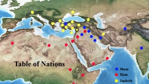 Messiah In The Old Testament Episode 35 The Post-Flood Era The Table of the Nations