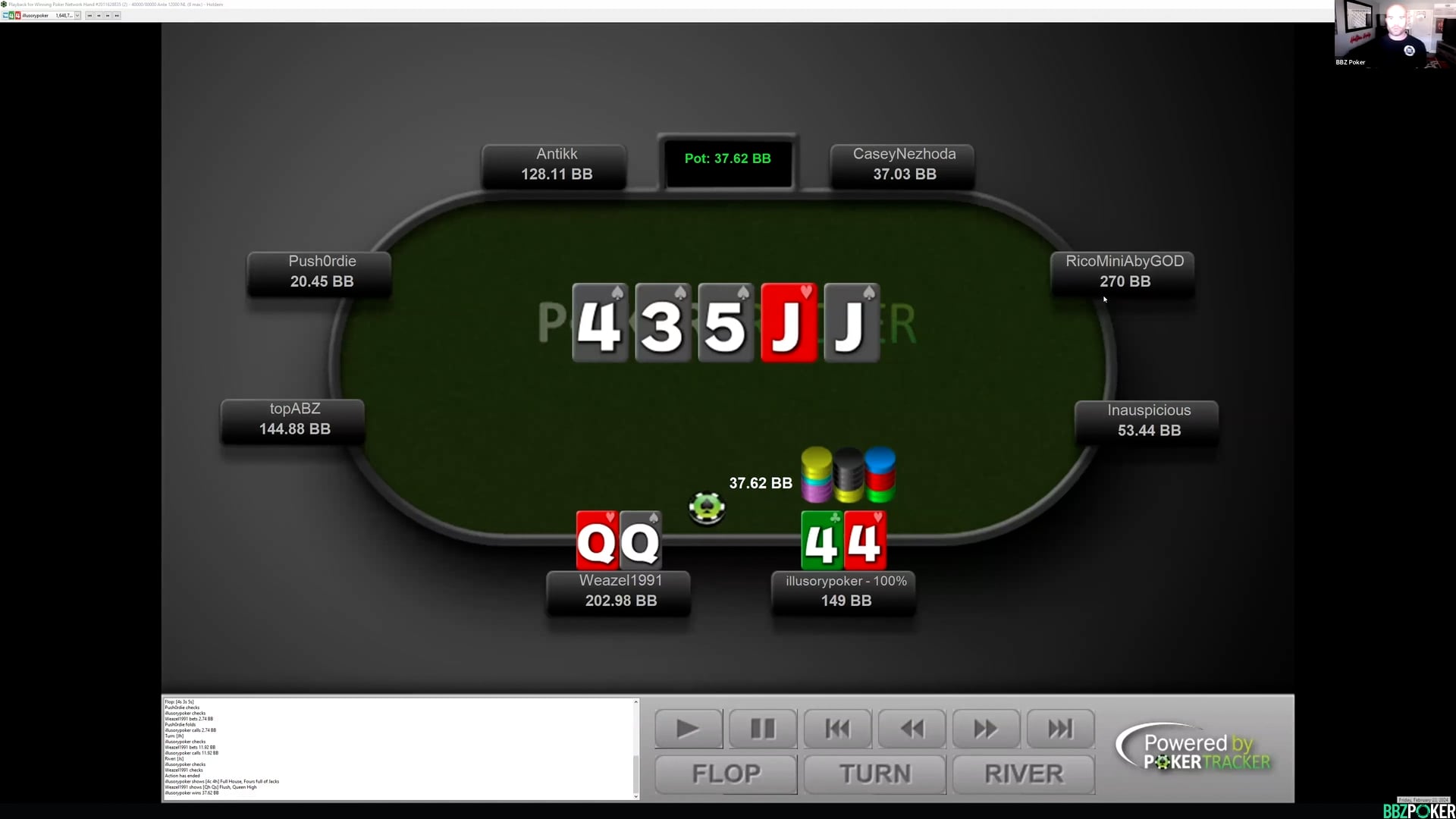 Illusorypoker’s $2650 Venom Hand History Review Part 2