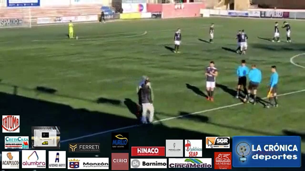 (RESUMEN y GOL) At Monzón 1-0 Fuentes / J 23 / 3ª División