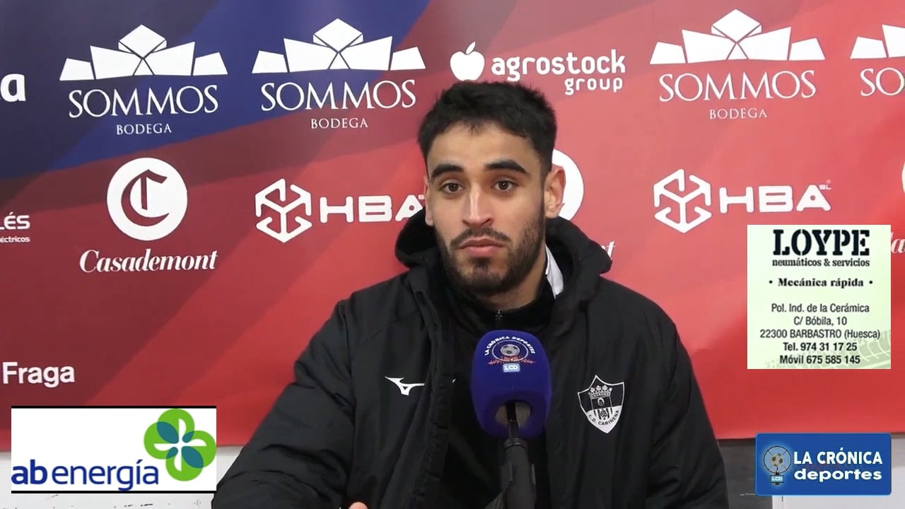 RODRI (Jugador Cariñena) UD Fraga 3-0 CD Cariñena / Jor. 23 / Tercera Rfef