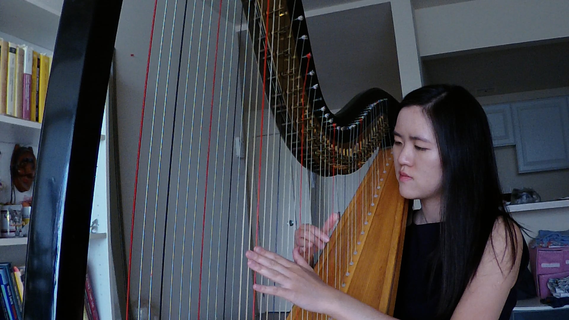 Promotional video thumbnail 1 for Natalie Man, Harpist