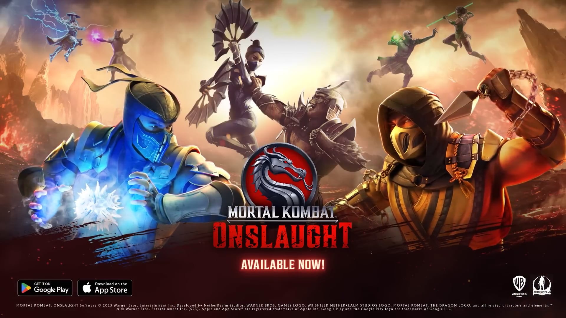 Mortal Kombat - Onslaught - Launch Trailer - 5994