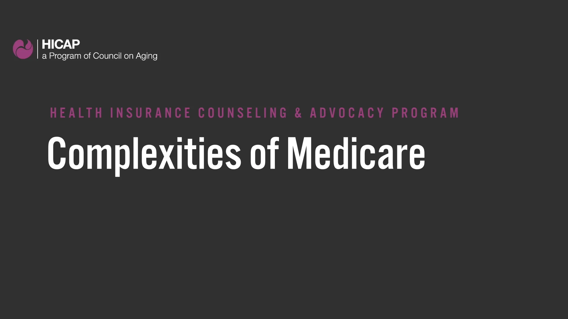 Volunteering with HICAP