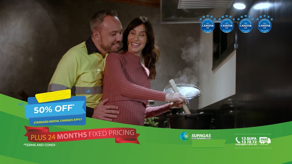 Supagas television commercial video production sample