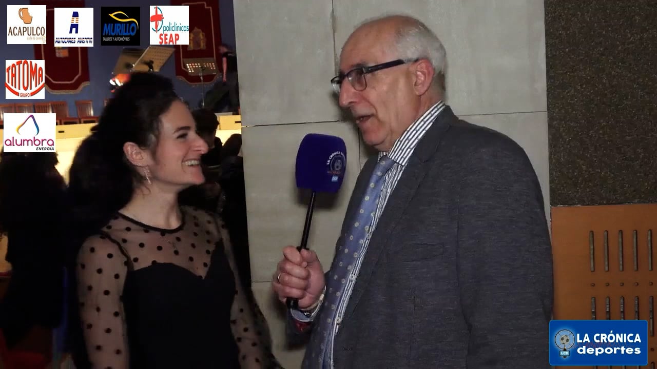 CRISTINA ESPEJO NUÑEZ  MEJOR DEPORTISTA FEMENINA  XXXIV PREMIOS DEL DEPORTE DE MONZÓN