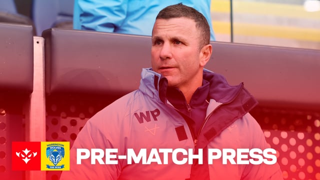 PRE-MATCH PRESS: Peters talks unchanged squad, Sam Burgess reunion and facing the Wolves