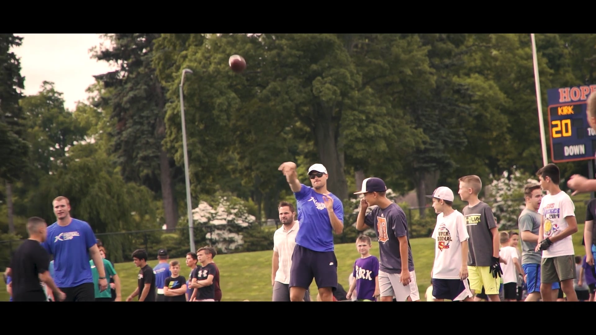 Kirk Cousins Football Camp