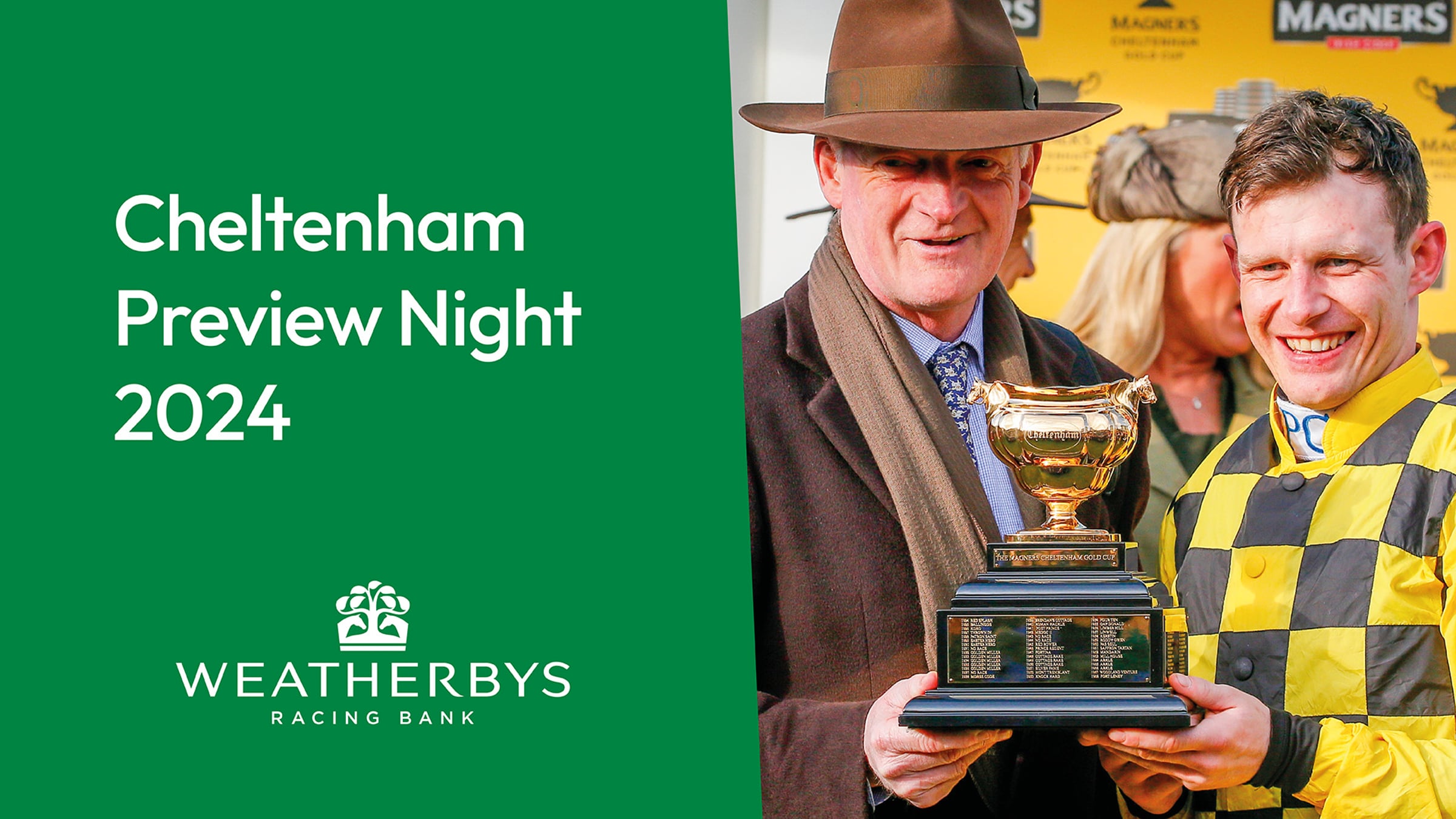 Weatherbys Racing Bank Cheltenham Preview Night 2024 | Videos & Movies ...