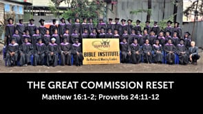 The Great Commission Reset