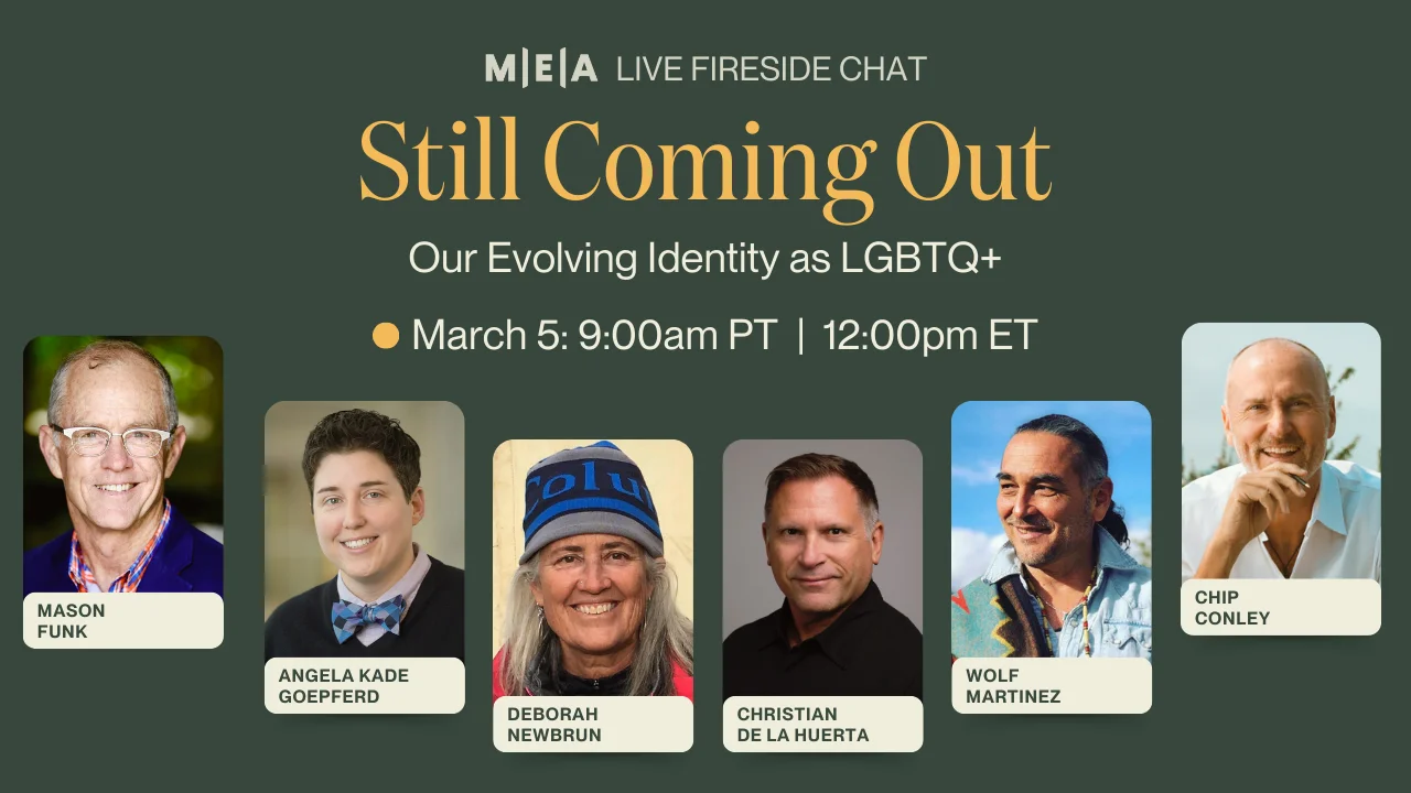 Live Fireside Chat: Still Coming Out: Our Evolving Identity as LGBTQ+