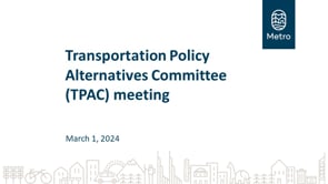 Video Recording TPAC March 1, 2024 on Vimeo
