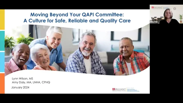 Readmission Affinity Moving Beyond Your QAPI Committee – A Culture for ...