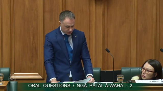 Question 2 Hon Dr Megan Woods to the Minister of Climate Change