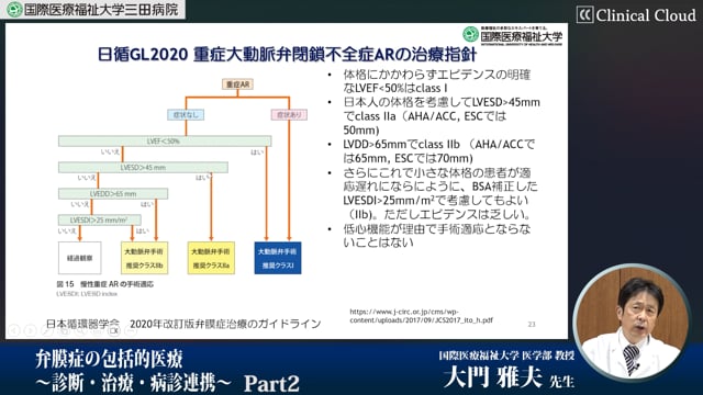 弁膜症の包括的医療～診断・治療・病診連携～ Part2