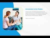 Module 01: Introduction to Birth Doula