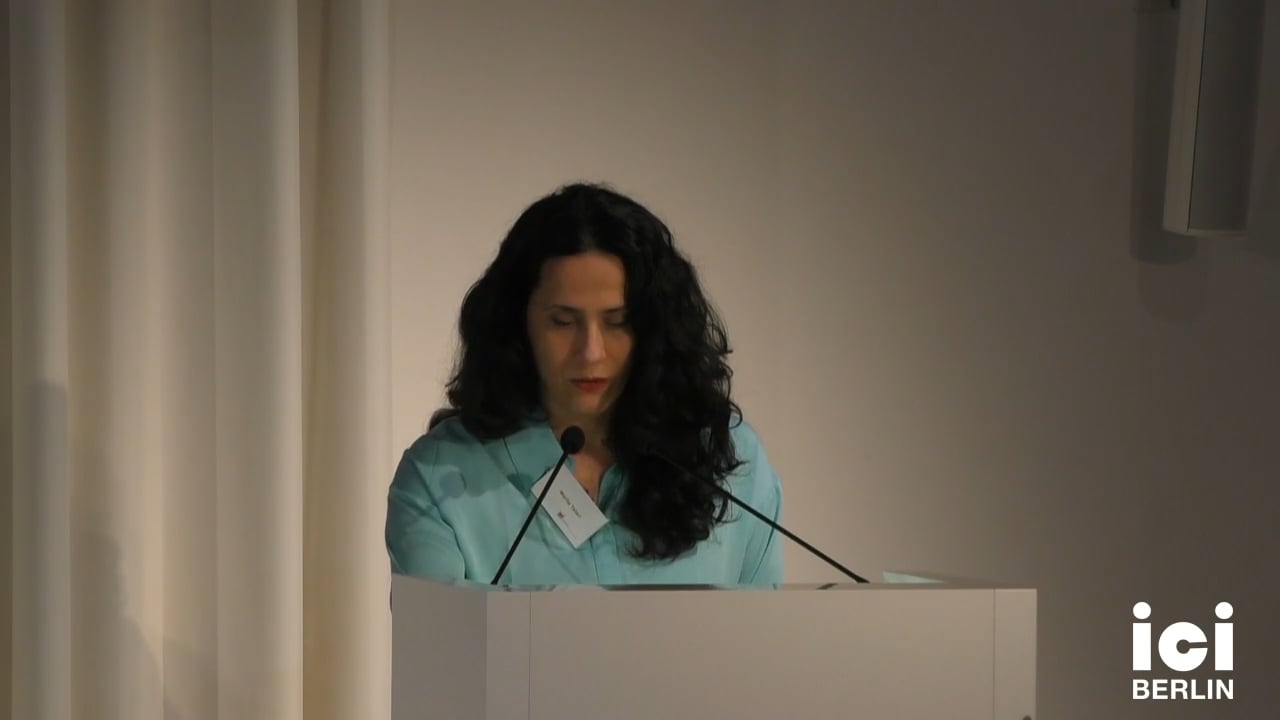 Talk by Marita Tatari