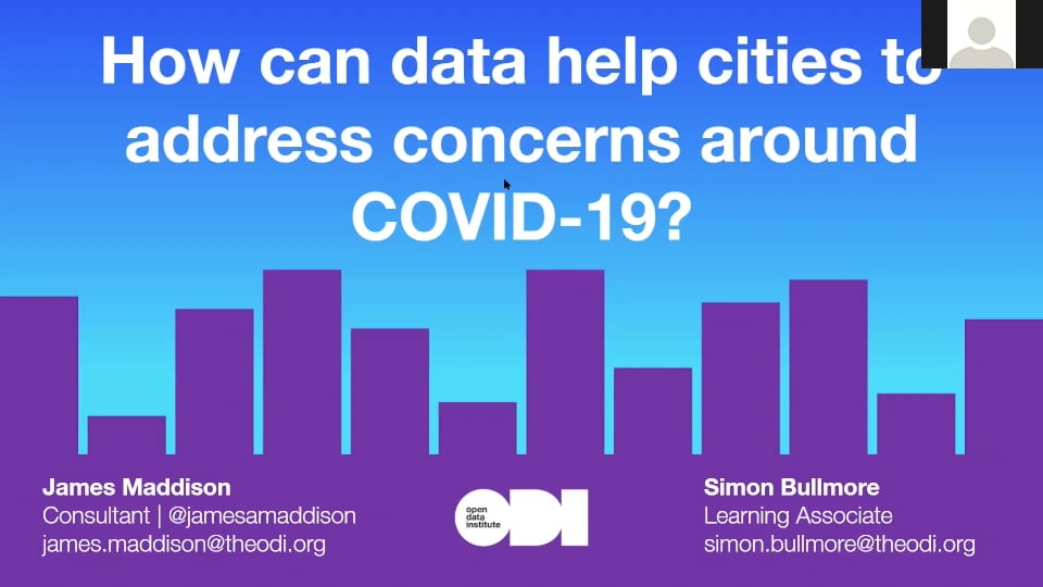 WEBINAR - How can data help cities to address concerns around
COVID-19_ (Public Sector)