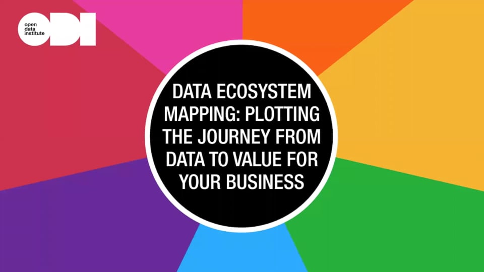 Data ecosystem mapping webinar 1 - June