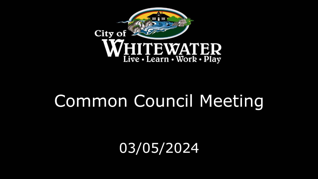 Common Council Meeting 03/05/2024 on Vimeo